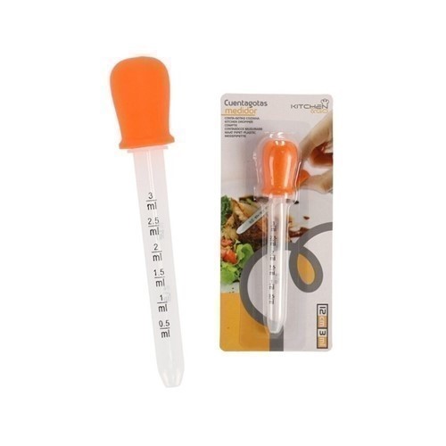 ROCIADOR SALSAS/CUENTAGOTAS KITCHEN&GO 12CMS 3ML